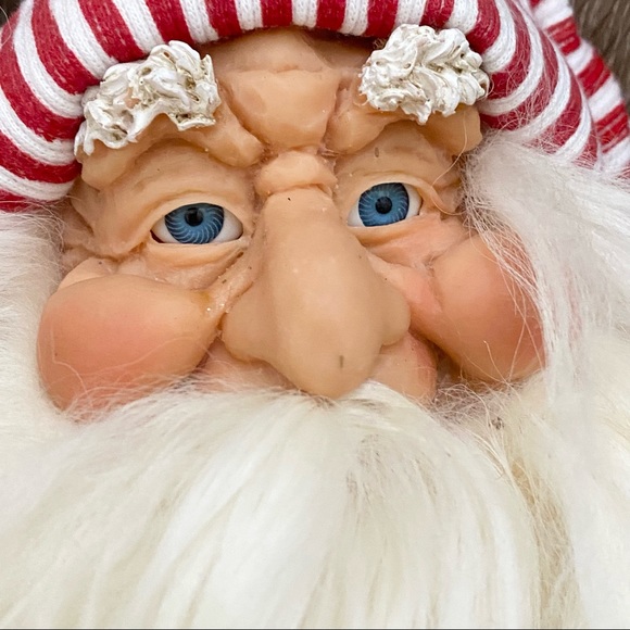 Vintage Wildwood International Sitting Santa w/ Boy Christmas Carol 20” Figure - Picture 2 of 13